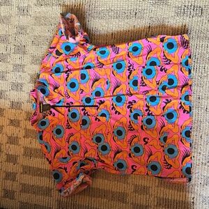 Nooworks Psychedelic Eyes 1/4 zip shirt